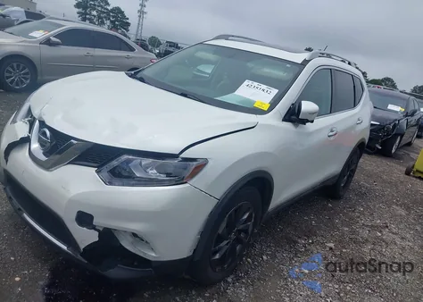 2015 Nissan Rogue Sl from USA, damaged, VIN 5N1AT2MT6FC792363
